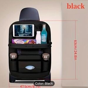 Black Car Seat Organizers
